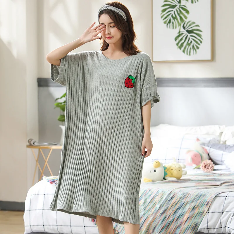 plus Size Ladies Nighties Cotton Nightgowns Women Night Wear Indoor Clothing 9743
plus Size Ladies Nighties Cotton Nightgowns Women Night Wear Indoor Clothing 9743