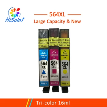 Hisaint 564 XL 564XL Compatible Color ink cartridges For HP Photosmart 5510 5511 5512 5514 5515 5520 5525 6510 6512
Hisaint 564 XL 564XL Compatible Color ink cartridges For HP Photosmart 5510 5511 5512 5514 5515 5520 5525 6510 6512