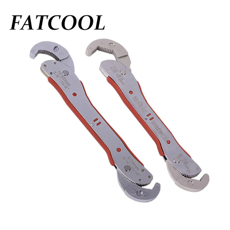 FATCOOL NEW 1PCS Multi-function Universal High Quality Quick Snap and Grip Adjustable Spanner Household Spanner Tools
FATCOOL NEW 1PCS Multi-function Universal High Quality Quick Snap and Grip Adjustable Spanner Household Spanner Tools