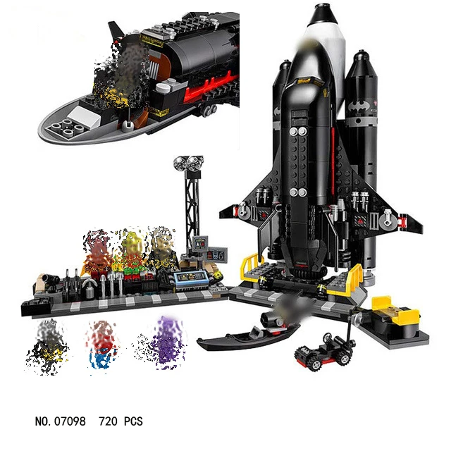 Lepin 07098 Batman Movie The Bat-Space Shuttle DC Super Heroes Building Blocks Bricks Toys 720Pcs Compatible With wange 70923
Lepin 07098 Batman Movie The Bat-Space Shuttle DC Super Heroes Building Blocks Bricks Toys 720Pcs Compatible With wange 70923