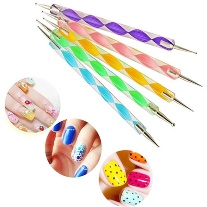 5pcs/set 2Way Nail Art Dotting Painting Manicure Tools Painting Pen Nail Art Design Marbleizing Painting Pen Tools P0190 
5pcs/set 2Way Nail Art Dotting Painting Manicure Tools Painting Pen Nail Art Design Marbleizing Painting Pen Tools P0190