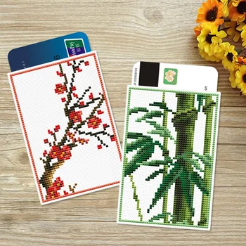 CS8016 Bank Card Protection Sleeve Bus Card Cover Craft Cross Stitch Needlework Embroidery Counted Cross-Stitching Kit
CS8016 Bank Card Protection Sleeve Bus Card Cover Craft Cross Stitch Needlework Embroidery Counted Cross-Stitching Kit