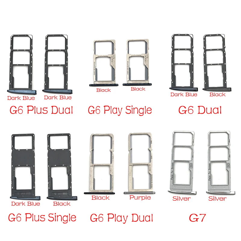10Pcs/Lot, SIM Card Tray Slot Holder For Motorola Moto G7 Play One Power P30 Note Replacement Part
10Pcs/Lot, SIM Card Tray Slot Holder For Motorola Moto G7 Play One Power P30 Note Replacement Part