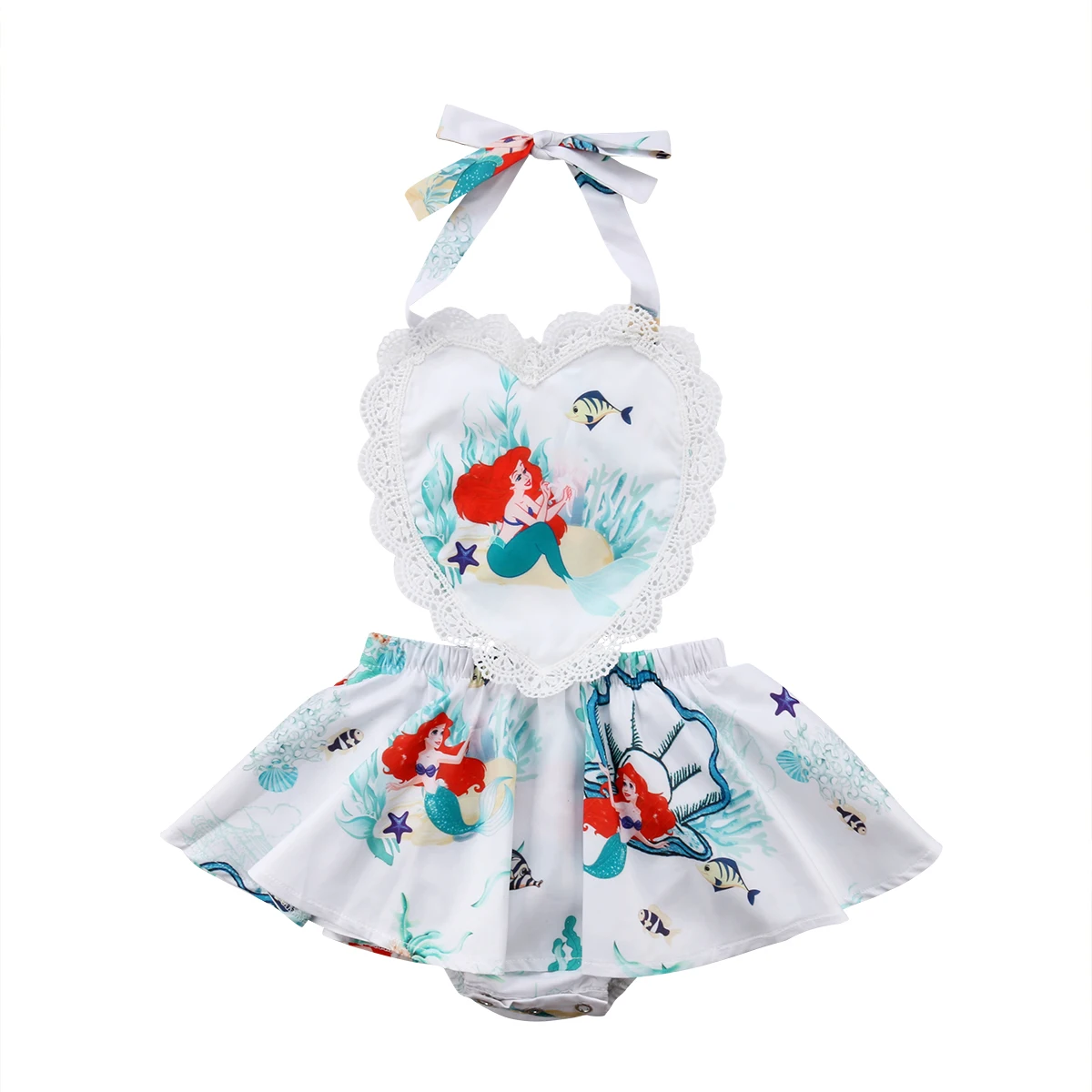 Children Baby Kid Girl Mermaid Dress Toddler Princesses Party Tutu Summer Sleeveless Backless Strap Dress Clothing For 0-3T
Children Baby Kid Girl Mermaid Dress Toddler Princesses Party Tutu Summer Sleeveless Backless Strap Dress Clothing For 0-3T