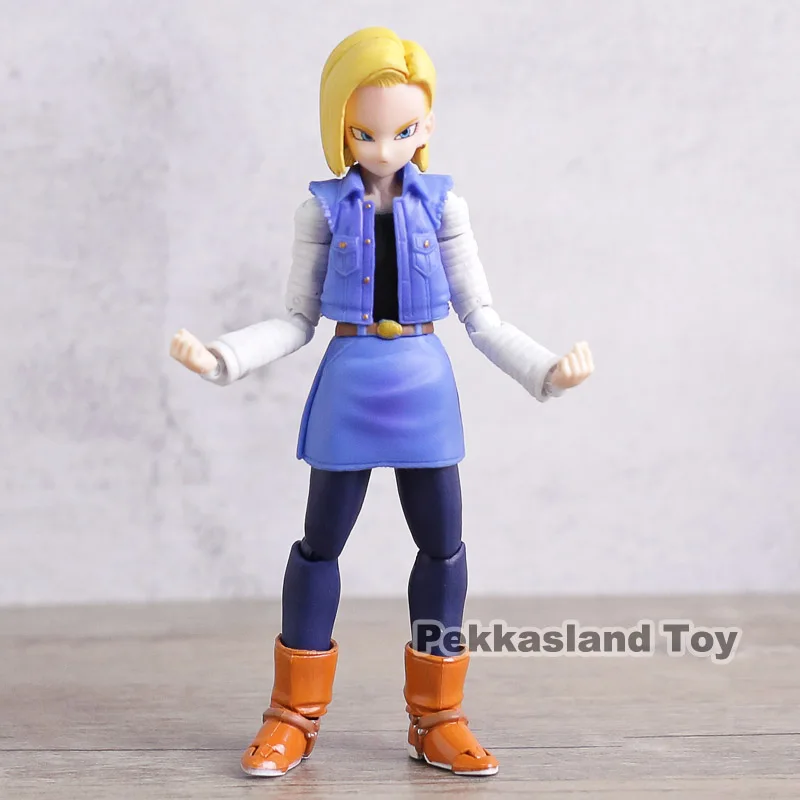 SHF Dragon Ball Z Android NO.18 PVC Action Figure Dragonball Android 18 Collectible Model Toy
SHF Dragon Ball Z Android NO.18 PVC Action Figure Dragonball Android 18 Collectible Model Toy
