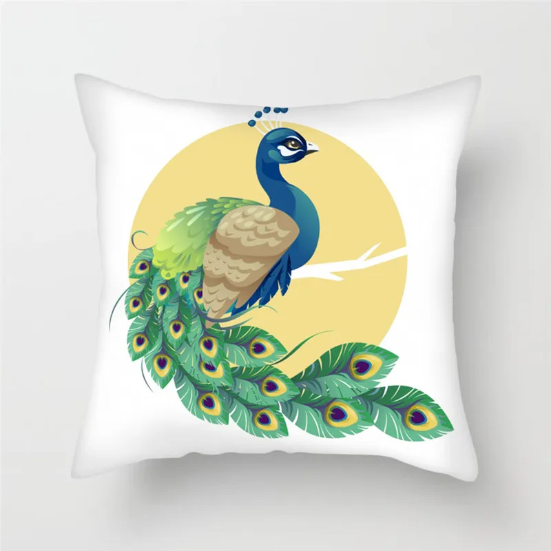Fuwatacchi Cute Peacock Animal Cushion Cover Beautiful Peahen Pillow Cover for Chair Peacock Opening Animal Decorative Pillows
Fuwatacchi Cute Peacock Animal Cushion Cover Beautiful Peahen Pillow Cover for Chair Peacock Opening Animal Decorative Pillows