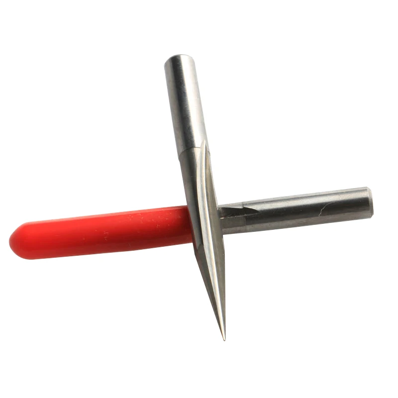 2Pcs Two Flutes Straight V Bit Plywood Tools 15 degree 0.5mm Tip 70mm Length Carving Machine Deep CNC cutter Endmills
2Pcs Two Flutes Straight V Bit Plywood Tools 15 degree 0.5mm Tip 70mm Length Carving Machine Deep CNC cutter Endmills