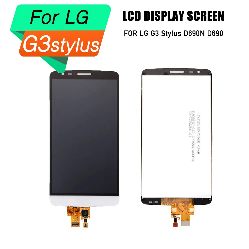 PrepairP lcd display screen for LG G3 Stylus lcd screen digitizer touch screen frame for LG G3 Stylus D690N D690 lcd display
PrepairP lcd display screen for LG G3 Stylus lcd screen digitizer touch screen frame for LG G3 Stylus D690N D690 lcd display