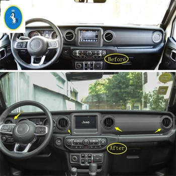 Yimaautotrims Auto Accessory Dashboard Air Conditioning AC Vent Outlet Ring Cover Trim ABS Fit For Jeep Wrangler JL 2018 - 2020
Yimaautotrims Auto Accessory Dashboard Air Conditioning AC Vent Outlet Ring Cover Trim ABS Fit For Jeep Wrangler JL 2018 - 2020
