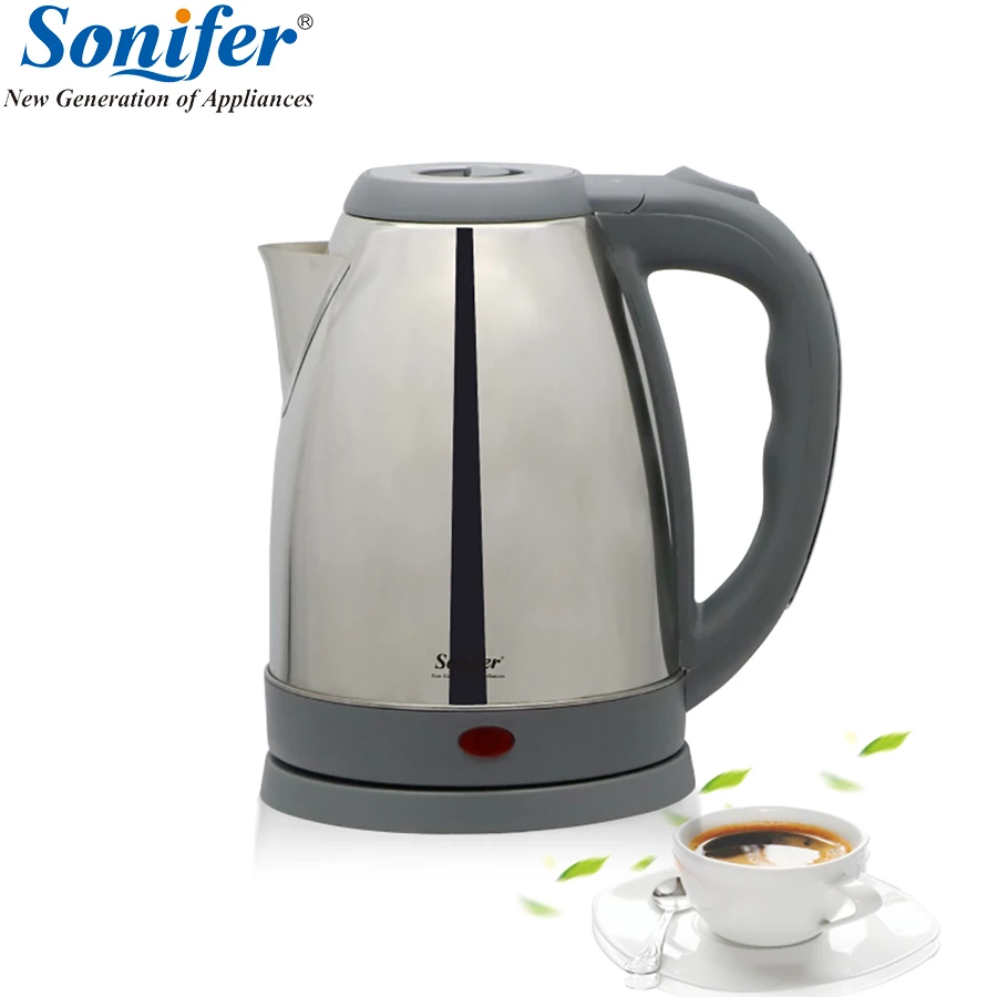 1.8L stainless steel Electric Kettle Household Safety 1500W colourful Quick Heating Electric Boiling Pot Sonifer
1.8L stainless steel Electric Kettle Household Safety 1500W colourful Quick Heating Electric Boiling Pot Sonifer