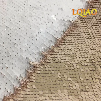 Rose Gold white Reversible Mermaid Sequin Backdrop 8FTX8FT Wedding Birthday/Christmas/Valentine's Day Photography Backdrop
Rose Gold white Reversible Mermaid Sequin Backdrop 8FTX8FT Wedding Birthday/Christmas/Valentine's Day Photography Backdrop