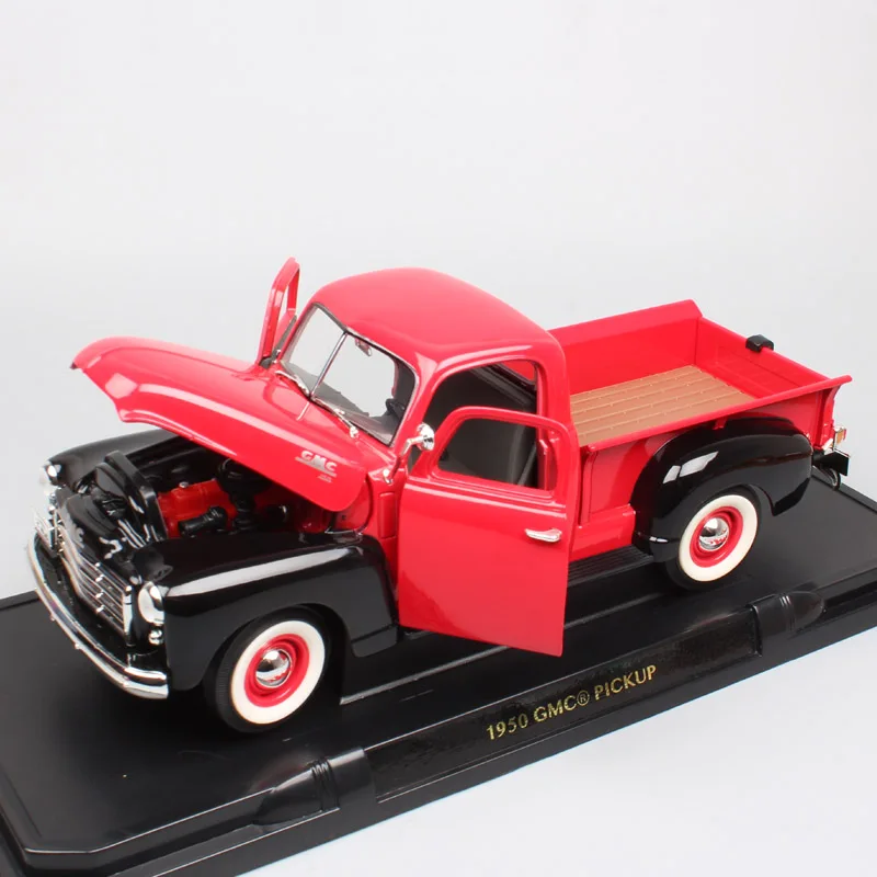 1/18 Big Scale Road Signature old vintage 1950 GMC Pick up trucks van auto die cast vehicles models car toys for adult collector
1/18 Big Scale Road Signature old vintage 1950 GMC Pick up trucks van auto die cast vehicles models car toys for adult collector