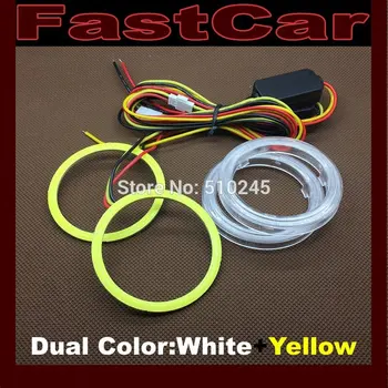 10x 80mm Dual color Angel Eye COB Halo Ring Halo Light Waterproof LED Lighting With 2 Lampshades free shipping
10x 80mm Dual color Angel Eye COB Halo Ring Halo Light Waterproof LED Lighting With 2 Lampshades free shipping