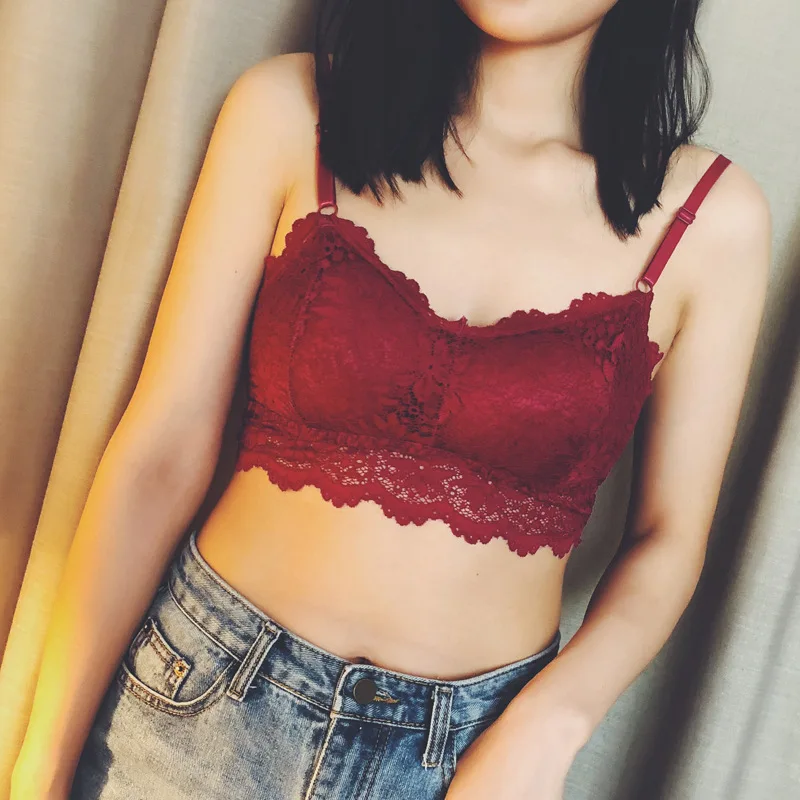 Women Bra Push Up Sexy Lingerie Lace Bralette Plus Size Wireless Padded Bra Underwear Wine Red Blue White Black Bras XL XXL
Women Bra Push Up Sexy Lingerie Lace Bralette Plus Size Wireless Padded Bra Underwear Wine Red Blue White Black Bras XL XXL