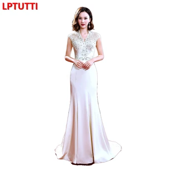 LPTUTTI Crystal Beading New For Women Elegant Date Ceremony Party Prom Gown Formal Gala Events Luxury Long Evening Dresses
LPTUTTI Crystal Beading New For Women Elegant Date Ceremony Party Prom Gown Formal Gala Events Luxury Long Evening Dresses