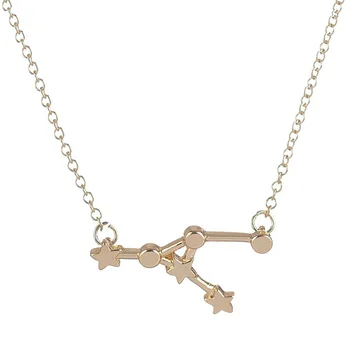 Wholesale 10Pcs New Zodiac Sign Star Astrology Pendant Constellation Mix Color Women Link Chain Simple Science Jewelry
Wholesale 10Pcs New Zodiac Sign Star Astrology Pendant Constellation Mix Color Women Link Chain Simple Science Jewelry