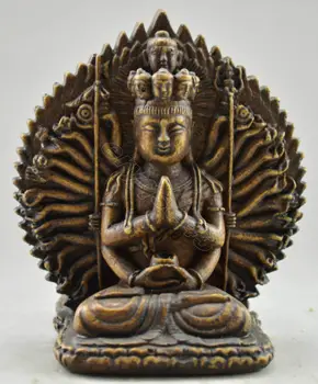 Exquisite Chinese Collectible Old Handwork Alabaster Buddhist Goddess Kwan-yin Statue
Exquisite Chinese Collectible Old Handwork Alabaster Buddhist Goddess Kwan-yin Statue