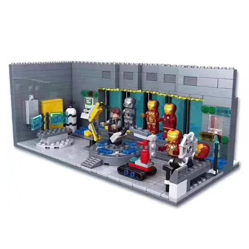 Ironman Bricks Compatible With Legoing Iron Man Hall Armour Marvel Avengers Super Heroes Model Building Blocks Toys For Children
Ironman Bricks Compatible With Legoing Iron Man Hall Armour Marvel Avengers Super Heroes Model Building Blocks Toys For Children