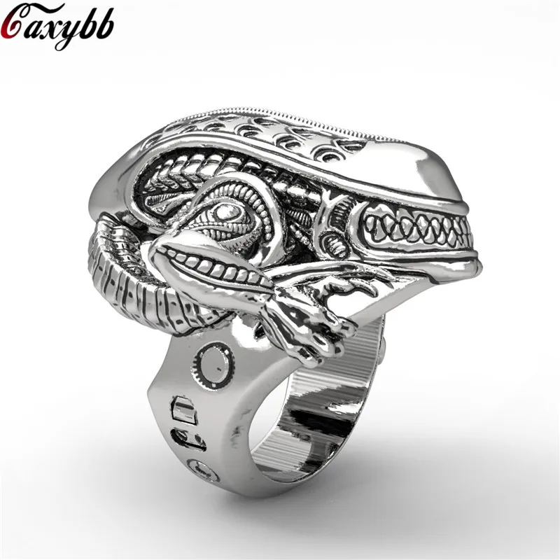 Stainless Steel 3D Alien Predator Finger Silver Rings For Men Gothic Style Movie Unique Hot sell Jewerly Gift
Stainless Steel 3D Alien Predator Finger Silver Rings For Men Gothic Style Movie Unique Hot sell Jewerly Gift