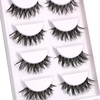 30 Pair EFERO Handmade False Eyelashes Long Makeup Tools Messy Cross Eyelashes For Girls 3D Eye Lashes Extensions Fake Lashes
30 Pair EFERO Handmade False Eyelashes Long Makeup Tools Messy Cross Eyelashes For Girls 3D Eye Lashes Extensions Fake Lashes