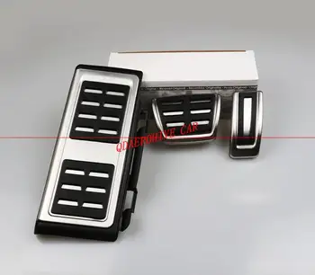 

QDAEROHIVE Aluminum Car Pedals Brake Pedal Clutch Pedals for For AUDI S4 RS4 A5 S5 RS5 8T A6 4G S6 (C7) Q5 S5 RS5 A7 S7 SQ5 8R