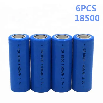 6pcs/lot SHSEJA 3.7V 18500 1400mAh rechargeable lithium battery 3.7V strong light flashlight anti-light special lithium battery
6pcs/lot SHSEJA 3.7V 18500 1400mAh rechargeable lithium battery 3.7V strong light flashlight anti-light special lithium battery