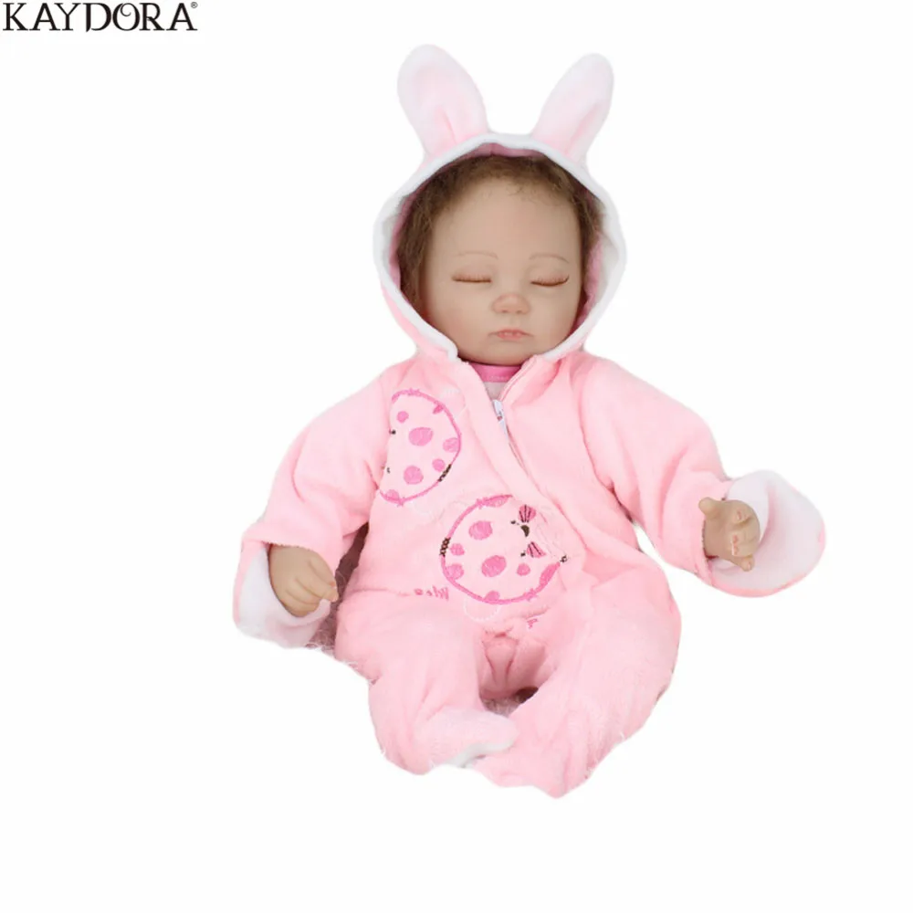 KAYDORA Reborn Baby Dolls Soft Mohair Rabbit Silicone 16 Inch Sleeping Rabbit Girl Christmas Gift Newborn Babe Reborn
KAYDORA Reborn Baby Dolls Soft Mohair Rabbit Silicone 16 Inch Sleeping Rabbit Girl Christmas Gift Newborn Babe Reborn