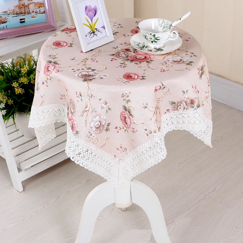 Hot 1PC European Style Square 80*80cm Flower Lace Tablecloth Cover for Small Tea Table Bedside Cupboard Household Appliance 2019
Hot 1PC European Style Square 80*80cm Flower Lace Tablecloth Cover for Small Tea Table Bedside Cupboard Household Appliance 2019