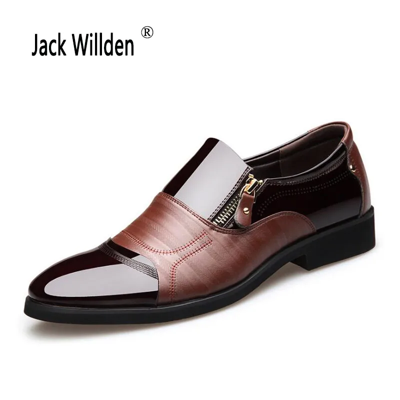 Jack Willden Men Patent Leather Oxford Shoes Men Pointed Toe Business Dress Shoes Luxury Brand Formal Mens Party Wedding Shoes
Jack Willden Men Patent Leather Oxford Shoes Men Pointed Toe Business Dress Shoes Luxury Brand Formal Mens Party Wedding Shoes
