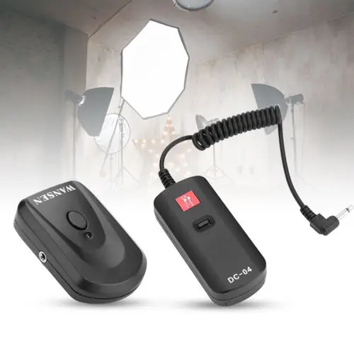 DC-04 4 Channels Wireless Radio Flash Trigger Set fr Remote Control Camera Accessories for Canon NIKON Pentax Sigma Olympus etc.
DC-04 4 Channels Wireless Radio Flash Trigger Set fr Remote Control Camera Accessories for Canon NIKON Pentax Sigma Olympus etc.