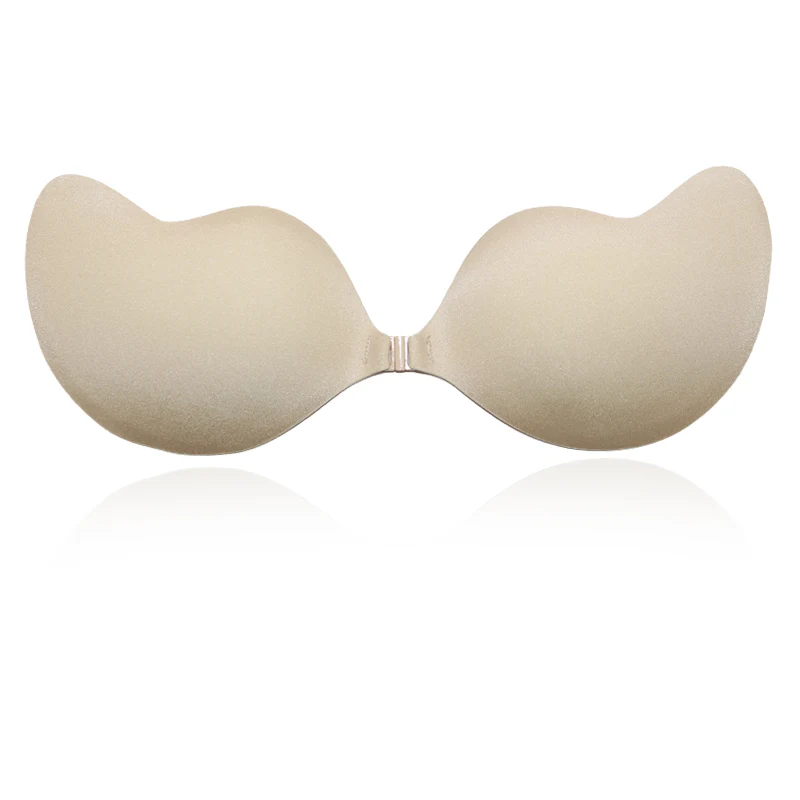 Fashion Push Up Bra Self-Adhesive Silicone Closure Backless Strapless Invisible Bra Seamless Bras Stickers Breast Soutien Gorge 2