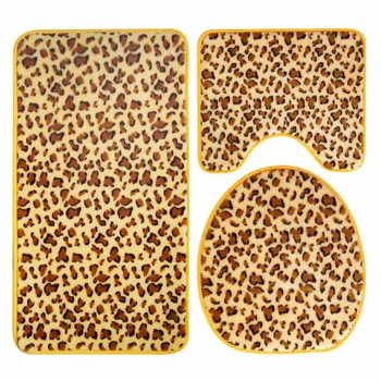 3-Piece Set Memory Foam Tiger stripes leopard grain Pattern Bathroom Rug Mat Soft Non-slip for Toilet Tub Shower/Bathroom
3-Piece Set Memory Foam Tiger stripes leopard grain Pattern Bathroom Rug Mat Soft Non-slip for Toilet Tub Shower/Bathroom