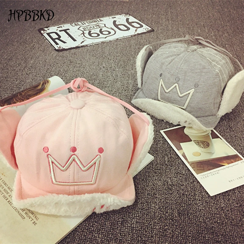 HPBBKD Kids Bomber Hats Fashion Winter Plus cashmere Trapper Hat With Ear Flap Boys cap Warm caps Child beanie Ear Flap GH457
HPBBKD Kids Bomber Hats Fashion Winter Plus cashmere Trapper Hat With Ear Flap Boys cap Warm caps Child beanie Ear Flap GH457