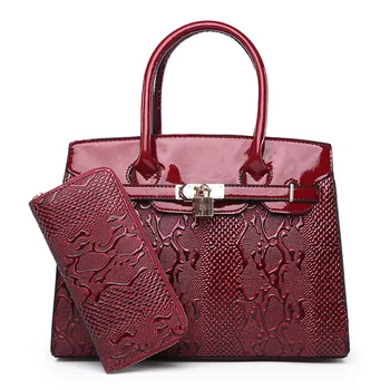 Chu JJ Fashion Women's Patent Leather Handbags With Wallet Shoulder CrossBody Bag Fashion Messenger Bags Women Composite Bags
Chu JJ Fashion Women's Patent Leather Handbags With Wallet Shoulder CrossBody Bag Fashion Messenger Bags Women Composite Bags