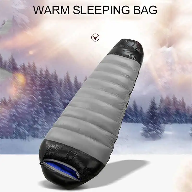 Ultra-Light Splicing Double Sleeping Bag Adult Goose Down Mummy Sleeping Bag Camping Warm And Thickened Ventilation Sleeping Bag
Ultra-Light Splicing Double Sleeping Bag Adult Goose Down Mummy Sleeping Bag Camping Warm And Thickened Ventilation Sleeping Bag