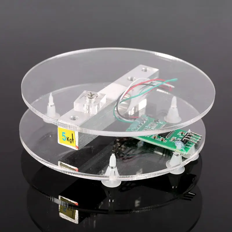 Digital Load Cell Weight Sensor HX711 AD Converter Breakout Module 5KG Portable Electronic Kitchen Scale for Arduino Scale
Digital Load Cell Weight Sensor HX711 AD Converter Breakout Module 5KG Portable Electronic Kitchen Scale for Arduino Scale
