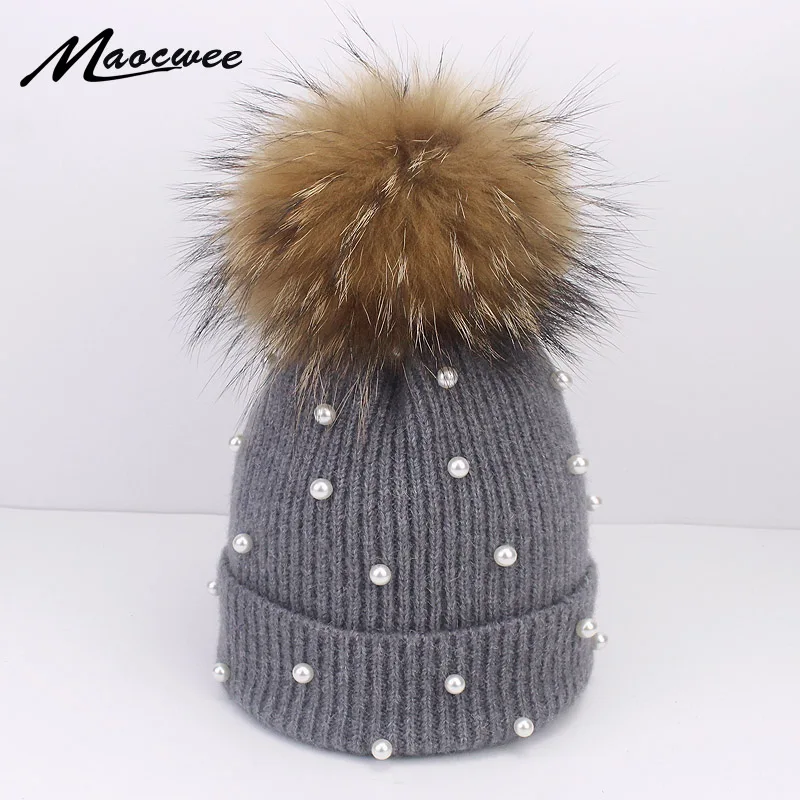 Wool Beanies Women Real Natural Fox Fur Pom Poms Fashion Pearl Knitted Hat Girls Female Beanie Cap Pompom Winter Hats for Women
Wool Beanies Women Real Natural Fox Fur Pom Poms Fashion Pearl Knitted Hat Girls Female Beanie Cap Pompom Winter Hats for Women