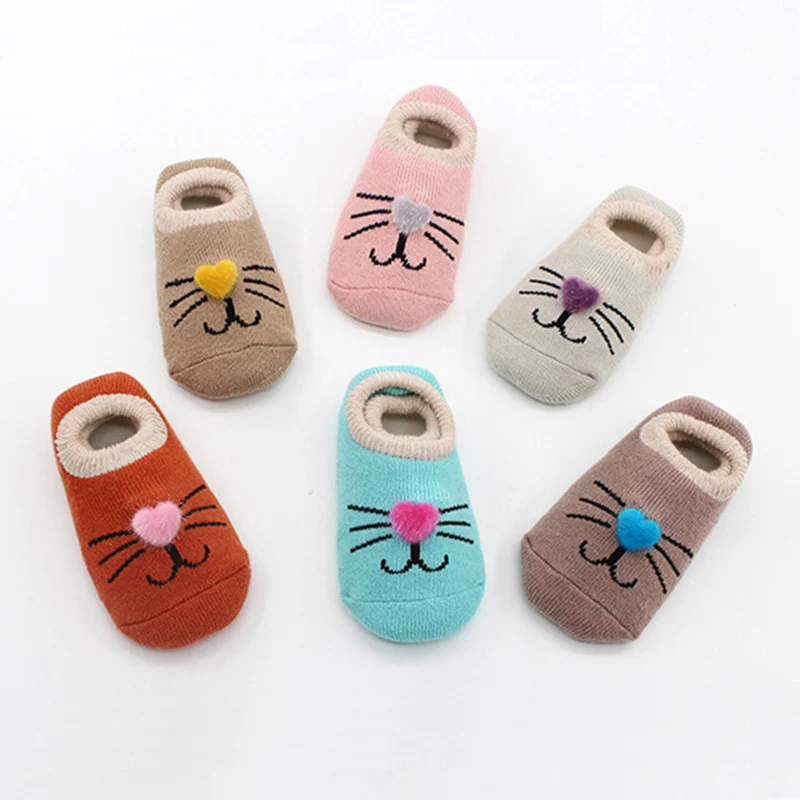 Lovely Baby Boy Girl Socks Anti Slip Children Animal Cartoon Shoes Slippers Boots Soft Warm Indoor Floor Towel Socks
Lovely Baby Boy Girl Socks Anti Slip Children Animal Cartoon Shoes Slippers Boots Soft Warm Indoor Floor Towel Socks