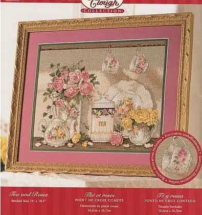 Free Delivery Top Quality Lovely Counted Cross Stitch Kit Rose Bouquet and Teapot Teacup Porcelain
Free Delivery Top Quality Lovely Counted Cross Stitch Kit Rose Bouquet and Teapot Teacup Porcelain