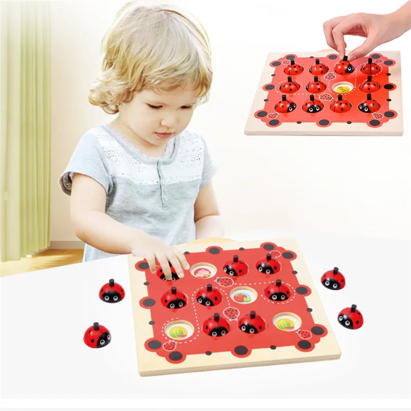 Wooden Checkerboard Memory Training Matching Pair Game Interactive Link UpTraining Game Chess Early Education Toy
Wooden Checkerboard Memory Training Matching Pair Game Interactive Link UpTraining Game Chess Early Education Toy