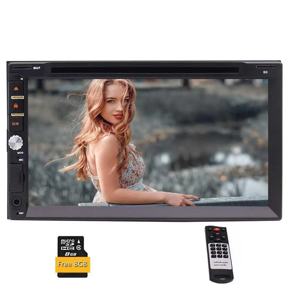 Eincar 7 Inch 2 Din Bluetooth Car Stereo Car DVD/CD Player GPS Navigation MP5 Radio Video Player Support FM/AM/SWC/BT/USB/TF/AUX
Eincar 7 Inch 2 Din Bluetooth Car Stereo Car DVD/CD Player GPS Navigation MP5 Radio Video Player Support FM/AM/SWC/BT/USB/TF/AUX