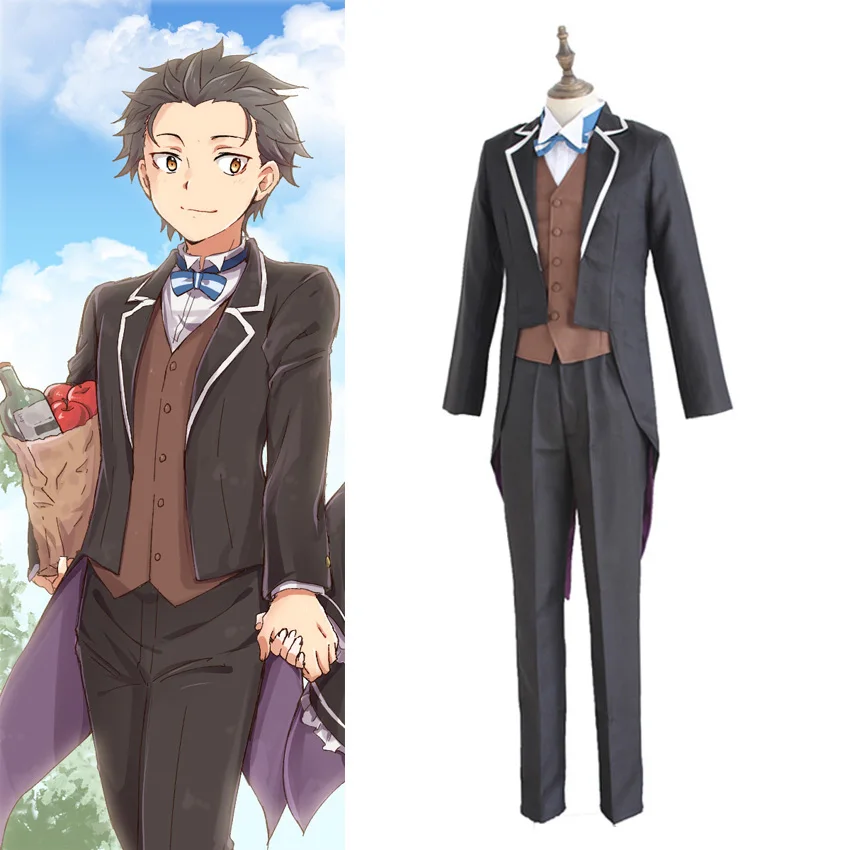 Re: Zero Kara Hajimeru Isekai Seikatsu Natsuki Subaru Life in a Different World from Zero Cosplay Swallow-tailed Coat Full Set
Re: Zero Kara Hajimeru Isekai Seikatsu Natsuki Subaru Life in a Different World from Zero Cosplay Swallow-tailed Coat Full Set
