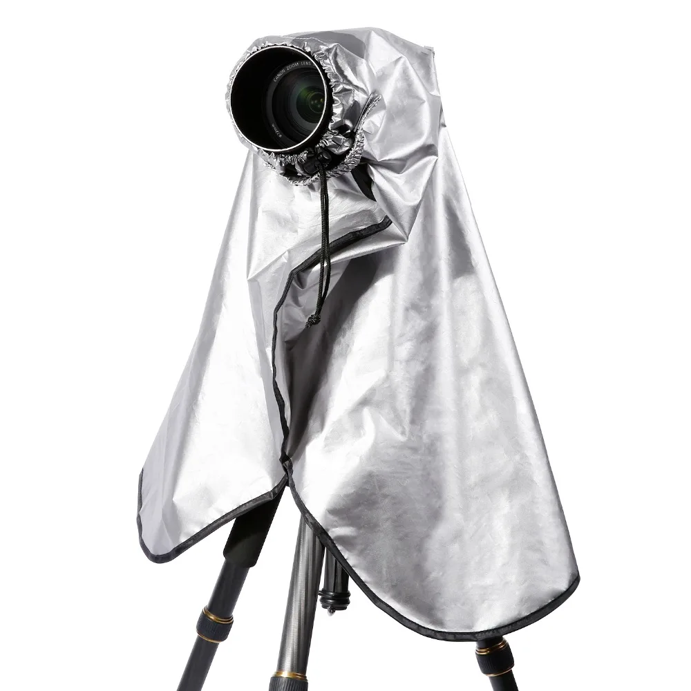 Neewer Extra-Long Waterproof Camera Rain Coat Rain Cover for Canon Nikon Sony and Other DSLR Cameras, Lens and Tripods
Neewer Extra-Long Waterproof Camera Rain Coat Rain Cover for Canon Nikon Sony and Other DSLR Cameras, Lens and Tripods