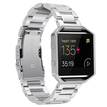 Replacement Watch Band For Fitbit Blaze Stainless Steel Metal Bracelet Strap Small Large Women Men
Replacement Watch Band For Fitbit Blaze Stainless Steel Metal Bracelet Strap Small Large Women Men