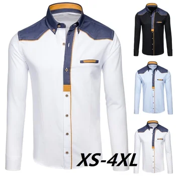 ZOGAA Mens Smart Casual Shirt For Male Brand New Men's Shirt Fabric Tape Casual Long Sleeve XS-4XL
ZOGAA Mens Smart Casual Shirt For Male Brand New Men's Shirt Fabric Tape Casual Long Sleeve XS-4XL