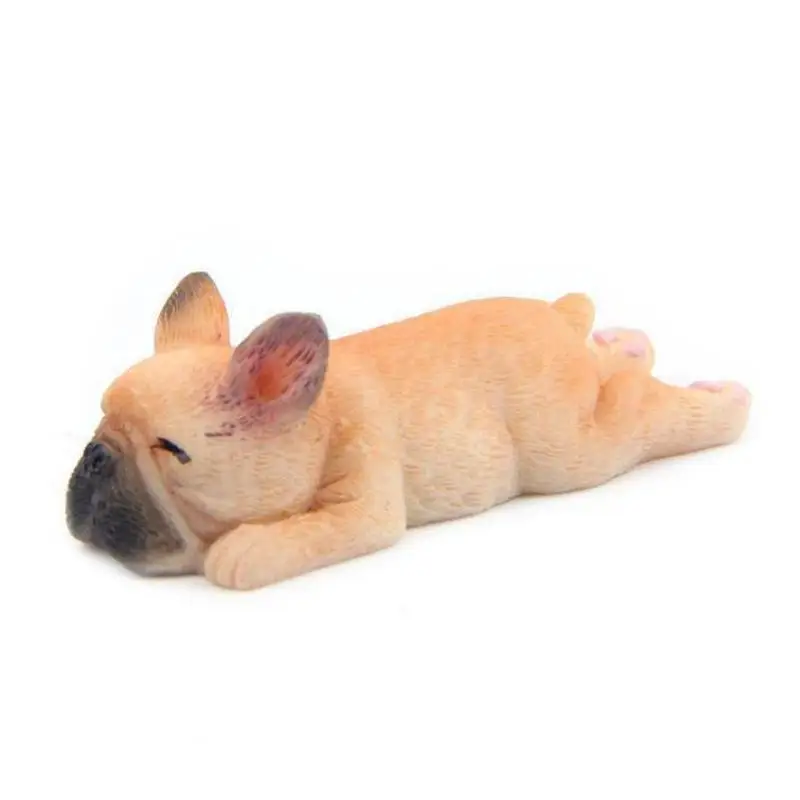 Kawaii Sleepy Simulation French Bulldog Resin Toy Figurine Cartoon Hand Model Kids Gifts Porcelain Figurines Home decorations
Kawaii Sleepy Simulation French Bulldog Resin Toy Figurine Cartoon Hand Model Kids Gifts Porcelain Figurines Home decorations
