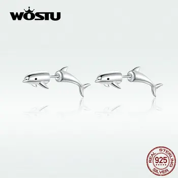 WOSTU 2020 New Arrival Dolphin Stud Earrings Hot Sale Genuine 925 Sterling Silver Earrings For Women Jewelry Making Gift DAE184
WOSTU 2020 New Arrival Dolphin Stud Earrings Hot Sale Genuine 925 Sterling Silver Earrings For Women Jewelry Making Gift DAE184