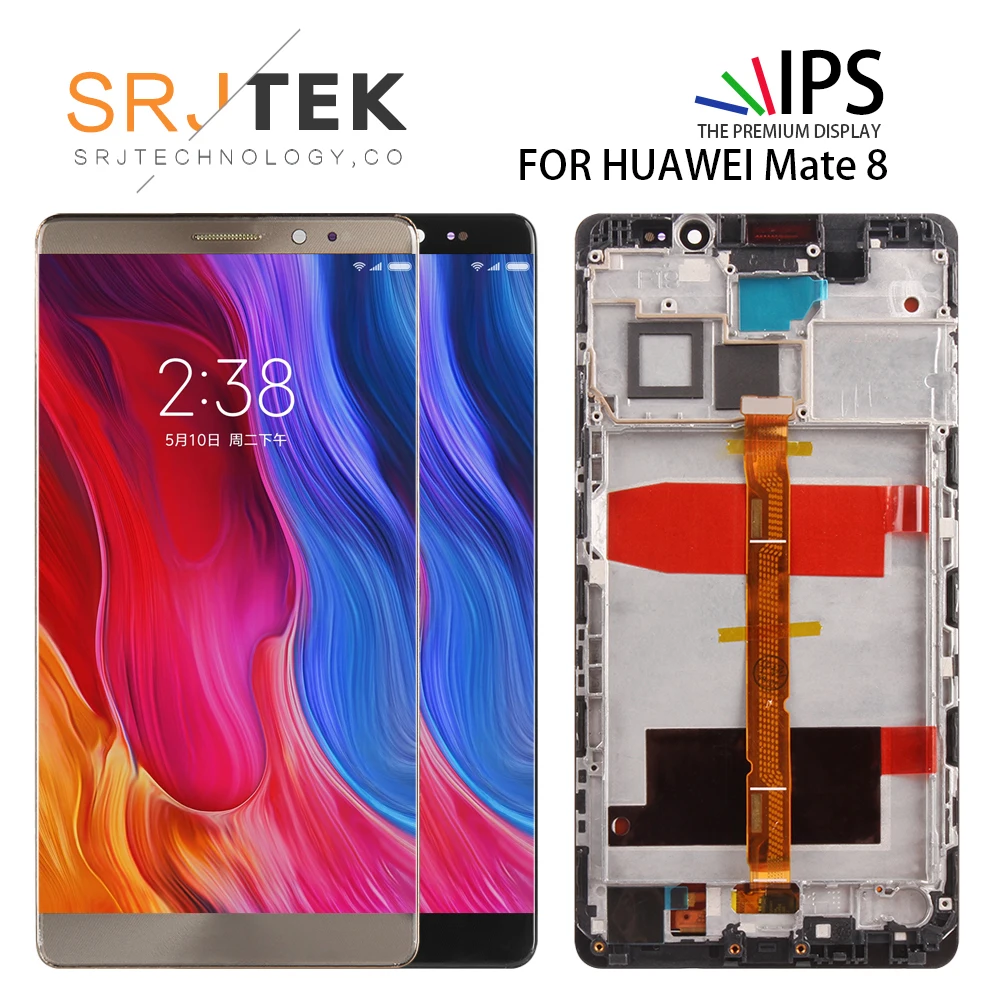 SRJTEK Display For HUAWEI Mate 8 Display Replace LCD Touch Screen with Frame Digitizer Assembly For HUAWEI Mate 8 LCD Display
SRJTEK Display For HUAWEI Mate 8 Display Replace LCD Touch Screen with Frame Digitizer Assembly For HUAWEI Mate 8 LCD Display