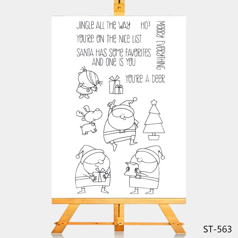 ZhuoAng Christmas old man Transparent and Clear Stamp DIY Scrapbooking Album Card Making DIY Decoration Making
ZhuoAng Christmas old man Transparent and Clear Stamp DIY Scrapbooking Album Card Making DIY Decoration Making