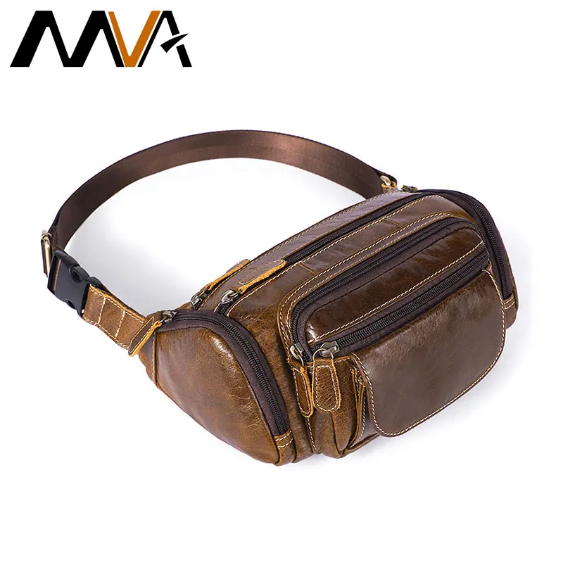 MVA Brand Genuine Leather Waist bags Men Retro Large Capacity Outdoor Waist Baotou Layer Leather Man Pockets Messenger bag C8355
MVA Brand Genuine Leather Waist bags Men Retro Large Capacity Outdoor Waist Baotou Layer Leather Man Pockets Messenger bag C8355
